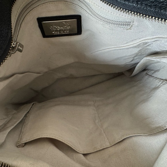 Roots Canada Lauren Black Leather Bag - EUC - Picture 7 of 12